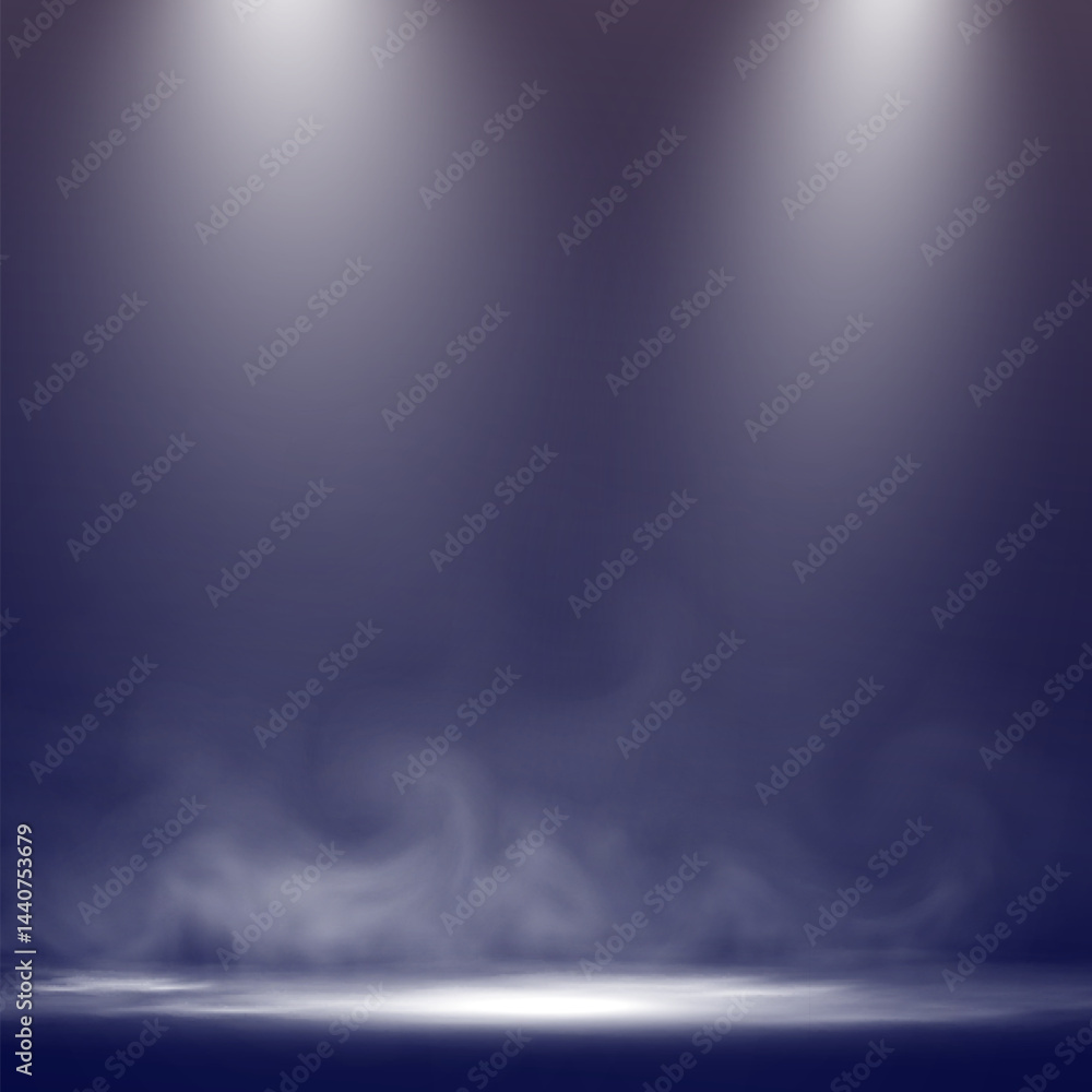 Poster realistic white smoke or mist effect with soft, swirling patterns on a transparent background. perfe