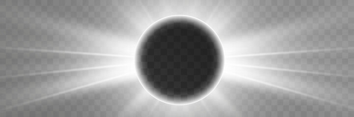 Bright glowing light effect, white shining rays background, transparent glow backdrop for text, realistic light burst.