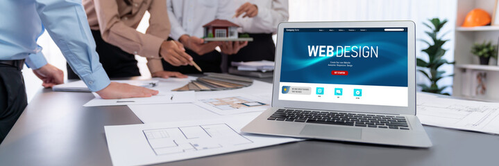 Website design software provide brisk template for online retail business and e-commerce