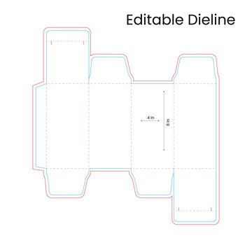 Box dieline template,dieline,dieline packaging,cardboard box dielines,Editable pizza box dieline