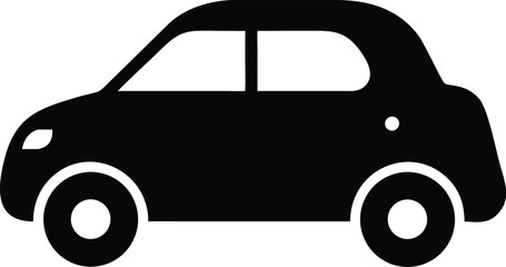 mini car silhouette