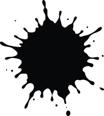 ink splash silhouette