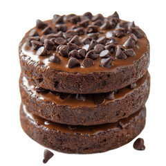 Home kitchen food photography cozy chocolate chip cookie close-up