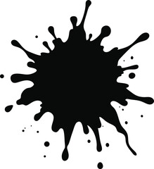 ink splash silhouette