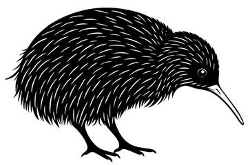 Bird Line Art Vector – Minimalist Bird Illustration, Logo Icon, and Clipart on White Background