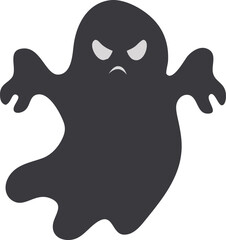 cool ghost silhouette