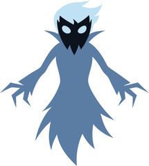 cool ghost silhouette