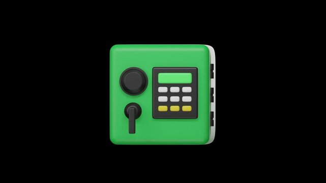 3d finance icon, Business and financial concept