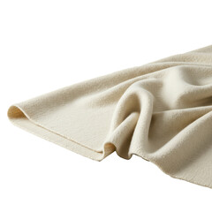winter wool shawl isolated on whitebackground