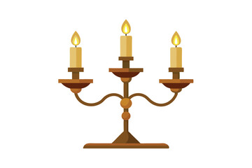 candlestick with candle