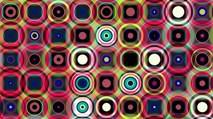 circle motif, circle pattern, symmetrical, circle lines, wall wallpaper, HD