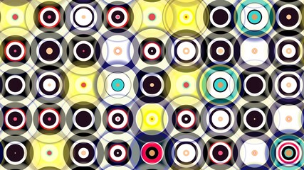 circle motif, circle pattern, symmetrical, circle lines, wall wallpaper, HD