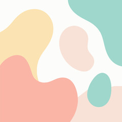 Vector design illustration with a pink baby foot print, a symbol of love, on an abstract art background