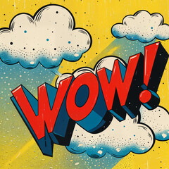 Vibrant Pop Art Explosion with Bold Colors and Dynamic Patterns