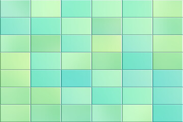 Pastelowa siatka z pionowych prostokątów w odcieniach mięty i seledynu, idealna jako tło graficzne lub wzór dekoracyjny