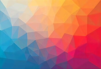 Abstract Minimal Triangular Mosaic Vector Background