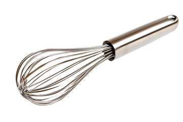 stainless steel kitchen whisk isolated png transparent cutout