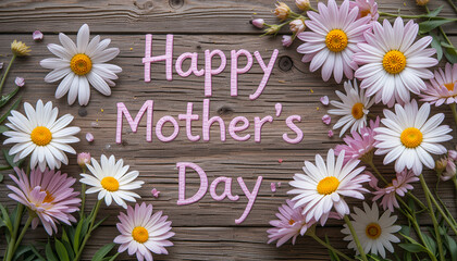 Happy mother's day 2025, mother's day celebration floral theme 