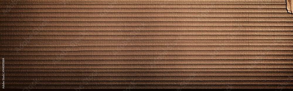 Poster corrugated cardboard background: a detailed close-up of textured corrugated cardboard, perfect for b
