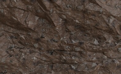 Rugged, textured rock formations