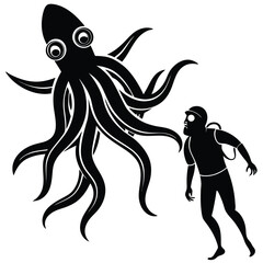 Photographing a Rare Encounter Between a Diver and