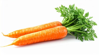 Carrot isolated on white background