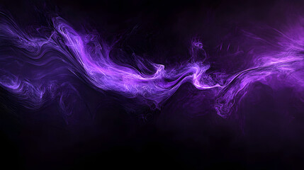 Fototapeta premium A deep purple and black abstract design that conveys mystery, creativity, and power through its dark and rich color palette.