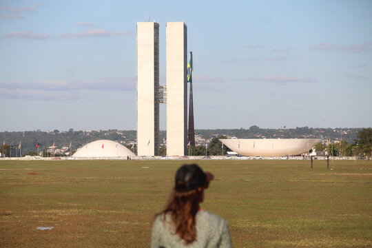pr&eacute;dio do congresso nacional em Bras&iacute;lia, distrito federal