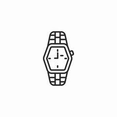 classic watch icon sign vector