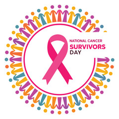 Fototapeta premium The pink ribbon is a global symbol of breast cancer awareness, representing love and support for women facing this disease