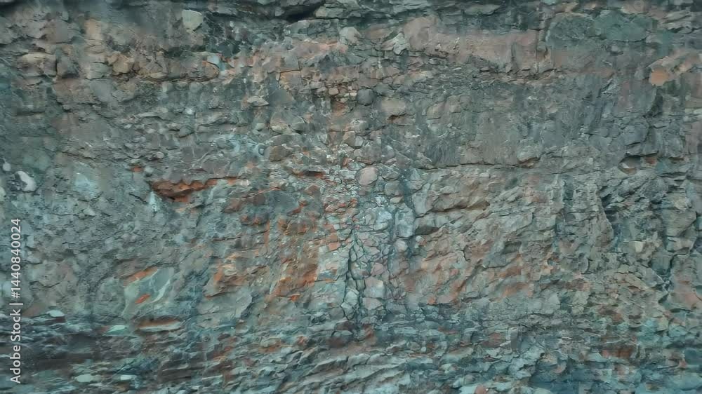 Poster natural stone texture: exploring rock patterns and surface details