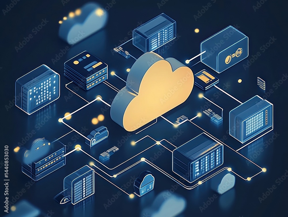 Poster Cloud Security and Data Storage Solution