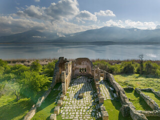 lake prespes Greece