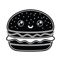 burger with a smile