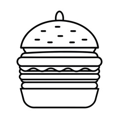 fast food vector illustration