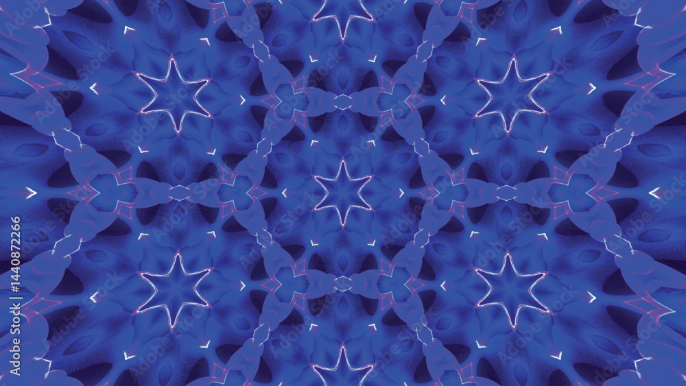 Aufkleber abstract colorful kaleidoscopic geometric pattern. kaleidoscopic background design. hypnotic backgro