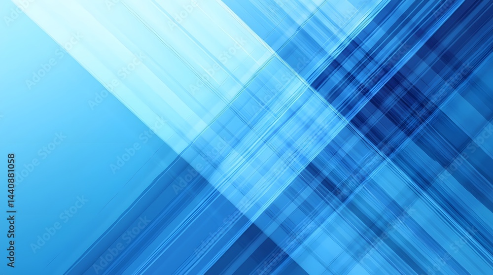 Poster abstract blue lines creating a dynamic and modern background.