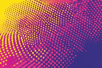 comic book background with halftone dots, primary colors, flat color blocks, pop art style, abstract comic template with white border for poster or banner