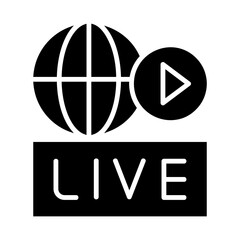 Live Out line Icon
