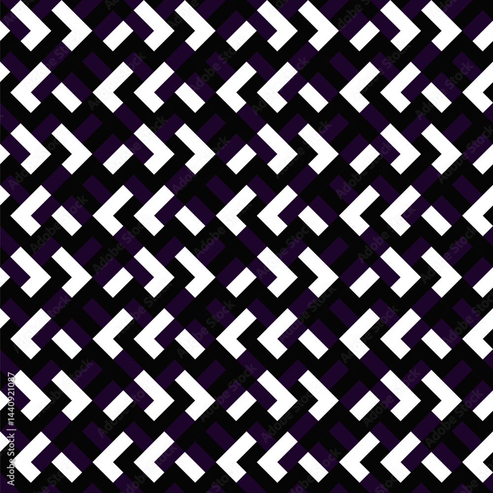 Poster random threetone mosaic pattern background design - repetitive abstract vector graphic