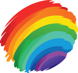 Vibrant Multicolored Spiral Design Representing Energy and Creativity

