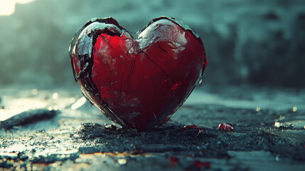 "Fragments of a Broken Heart: A Journey Through Love and Loss"

