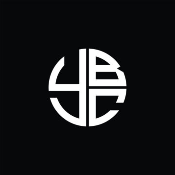 YBC logo YBC icon YBC vector YBC monogram YBC letter YBC minimalist YBC triangle YBC flat Unique modern flat abstract logo design.