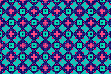 Oriental pattern for textiles, wallpaper, for use in graphics .