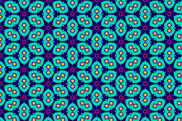 Fototapeta premium Oriental pattern for textiles, wallpaper, for use in graphics .