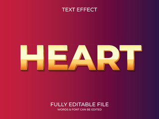 Text effect 3d style