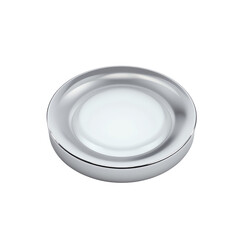 Modern round LED light fixture design.