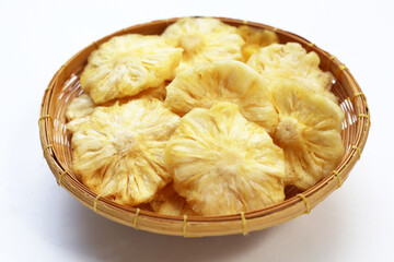 Sweet pineapple snack, Dried pineapples slices