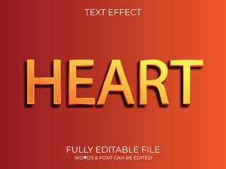 Text effect 3d style