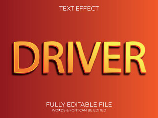 Text effect 3d style